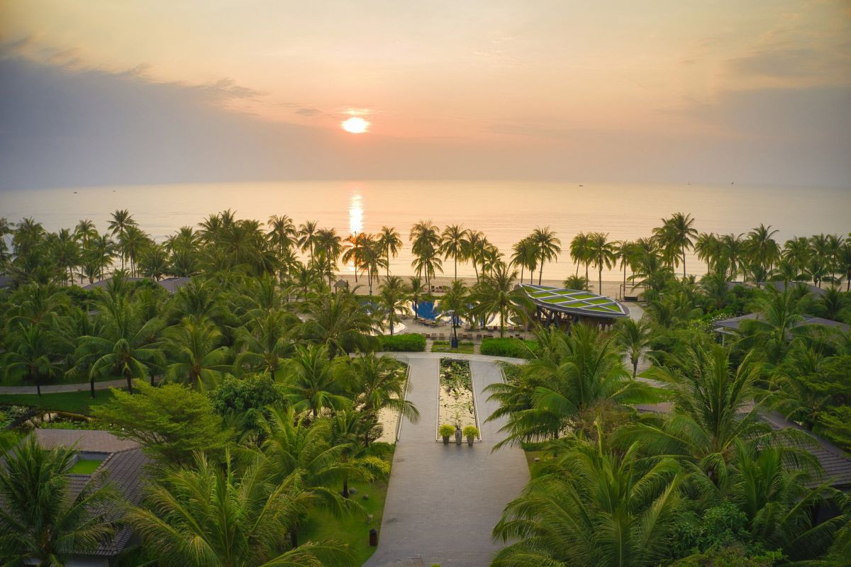 Hoàng hôn tại Novotel Phú Quốc