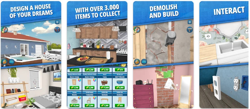 House Flipper MOD APK - thiết kế độc đáo