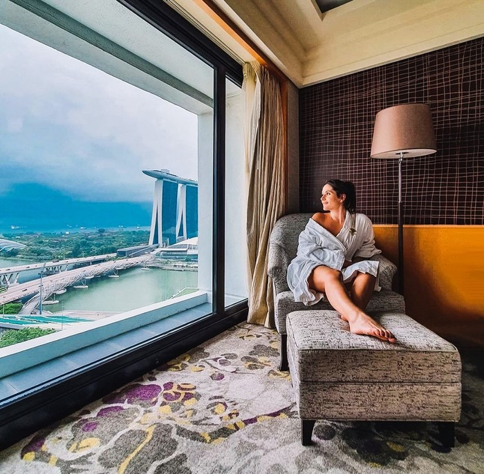 Hướng nhìn tuyệt đẹp từ phòng nghỉ