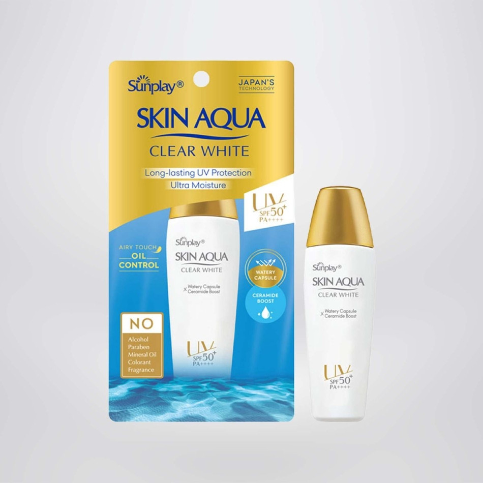 Kem chống nắng Sunplay Skin Aqua Clear White