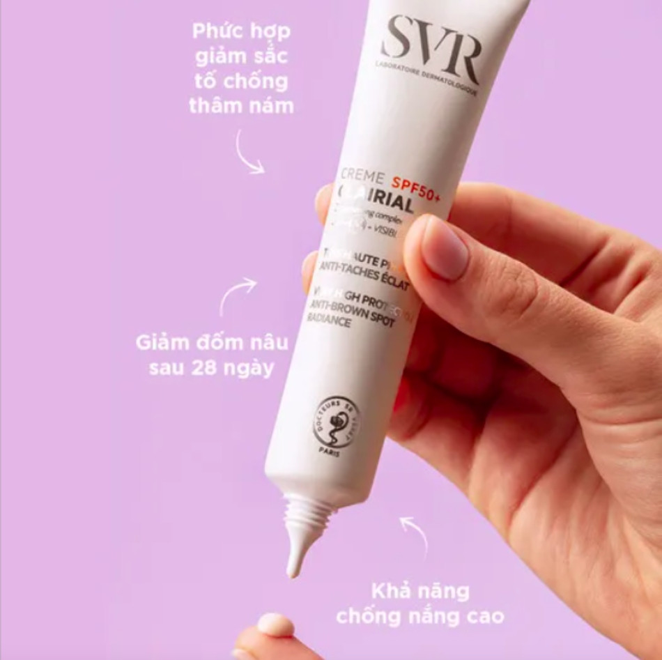 Kem Chống Nắng SVR Clairial Creme SPF50+
