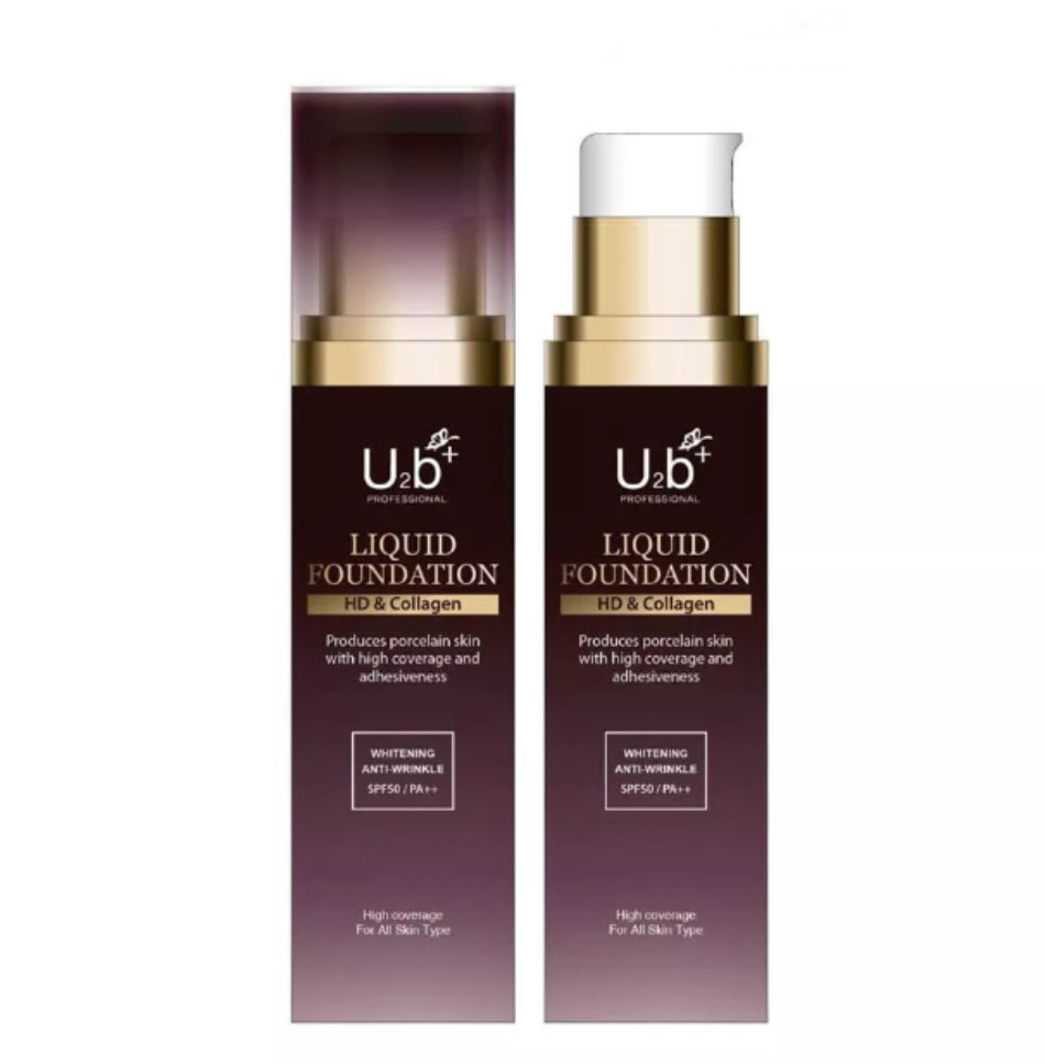 Kem Chống Nắng U2b Liquid Foundation HD &amp; Collagen