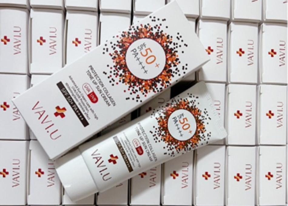 Kem Chống Nắng VAVI.U Protection Collagen Tone Up Sun Cream