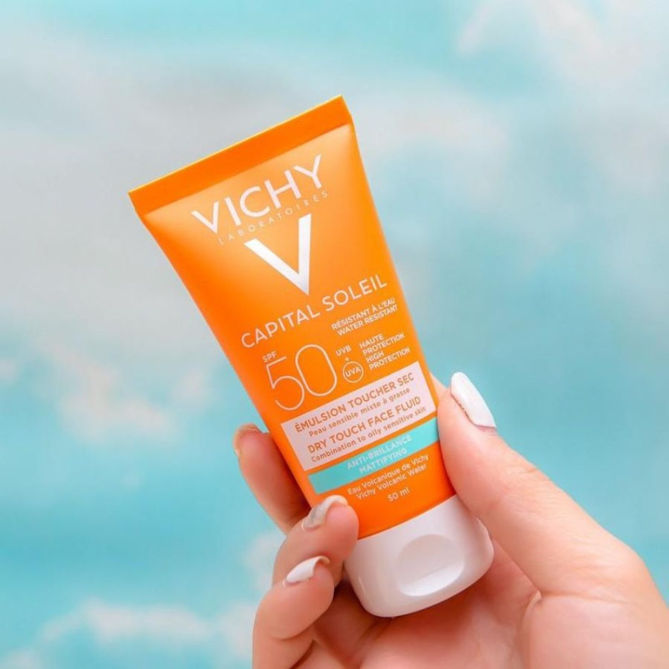 Kem Chống Nắng Vichy Ideal Soleil Mattifying Face Fluid