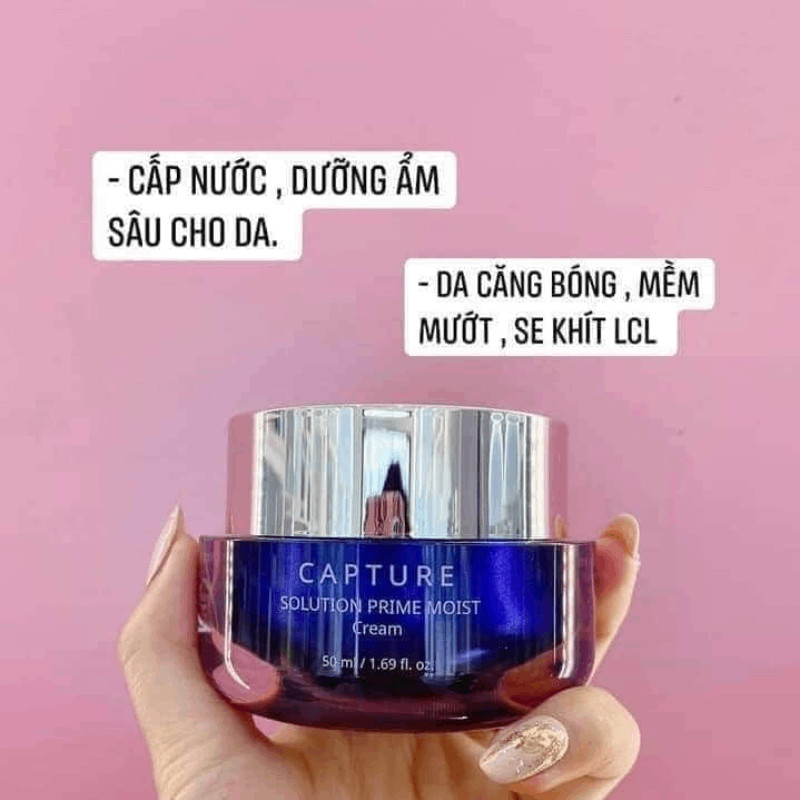 Kem dưỡng ẩm AHC Capture Moist Solution Max Cream