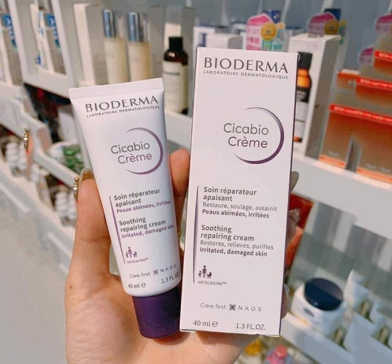 Kem dưỡng ẩm Bioderma Cicabio Crème