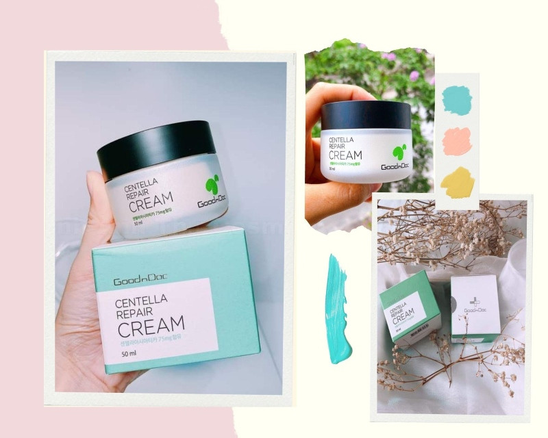 Kem dưỡng ẩm Goodndoc Centella Repair Cream