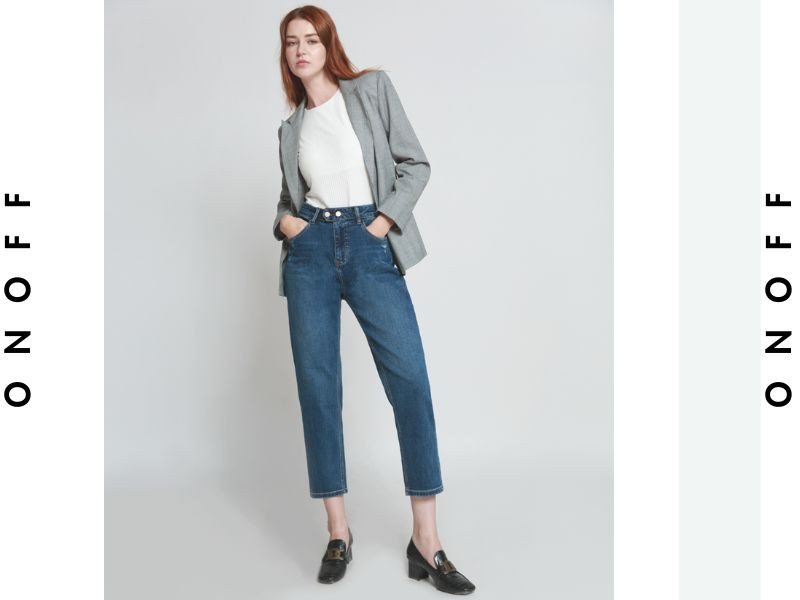 Kết hợp blazer với quần jean