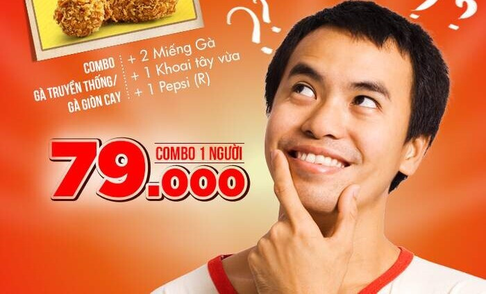 KFC áp dụng Combo