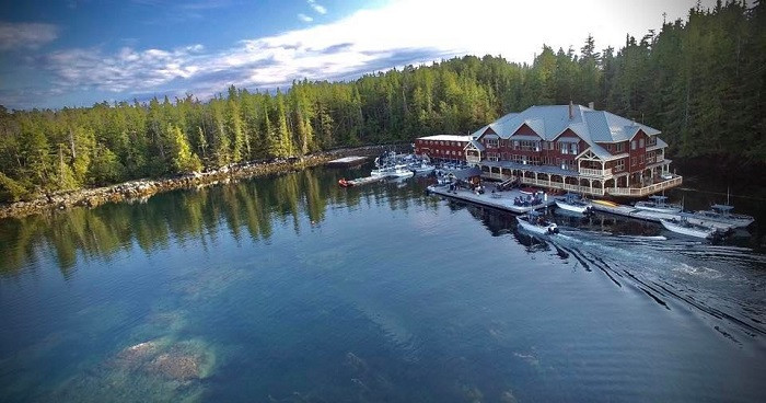 Khách sạn King Pacific Lodge, nàng công chúa ngủ trong rừng biệt lập ở Canada