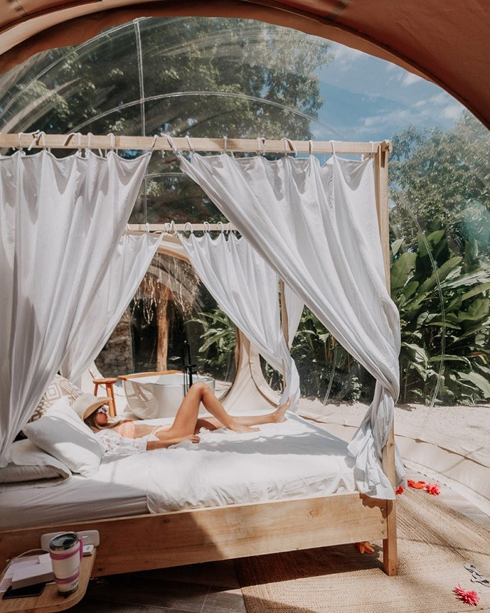 Khách sạn Satori Bubbles hòa mình với thiên nhiên