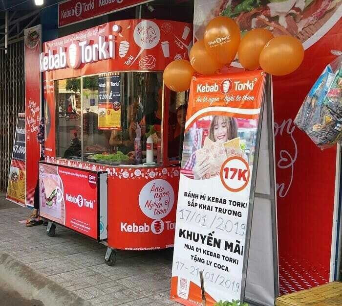 Khai trương cửa hàng Kebab Torki