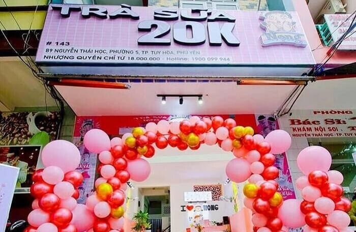 Khai trương trà sữa Nọng nhượng quyền Tuy Hòa