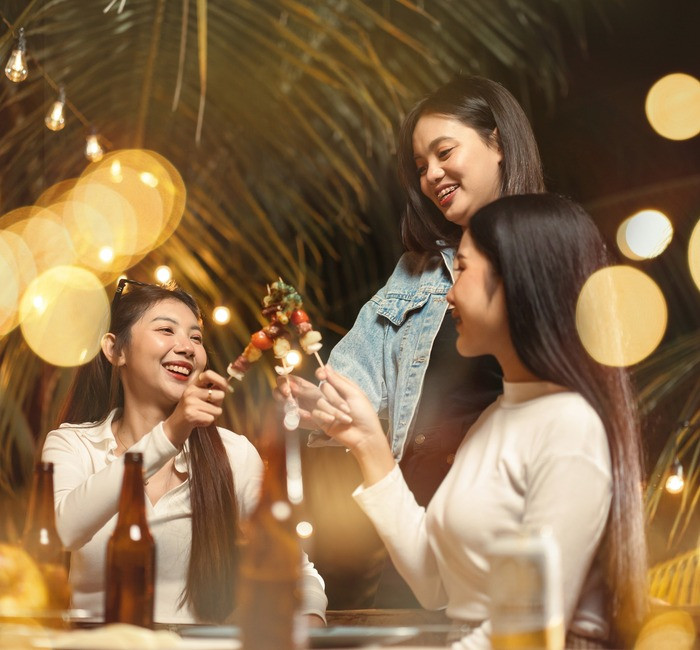 khám phá ẩm thực đa dạng tại khách sạn gần sân bay Phú Quốc