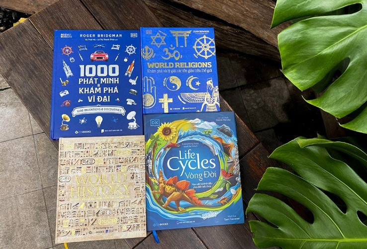 Khám phá cuộc sống quanh ta qua 4 cuốn sách về khoa học, lịch sử và tự nhiên