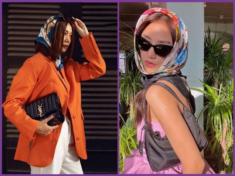 Khăn bandana đội đầu