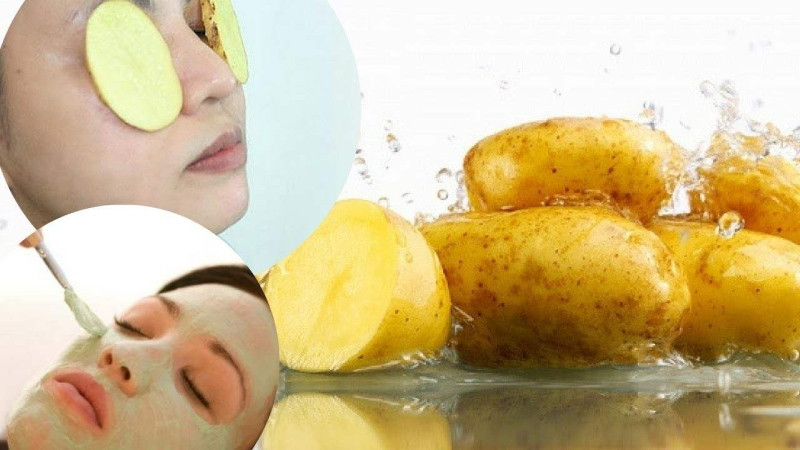 Khoai tây làm đẹp da
