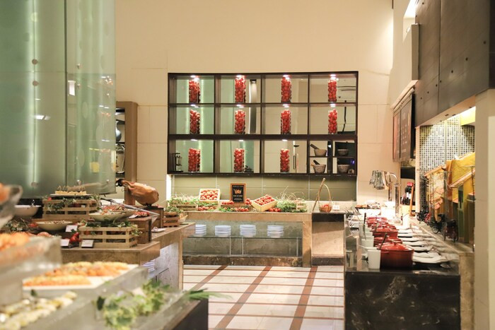 Không gian ẩm thực tại Melia Hà Nội