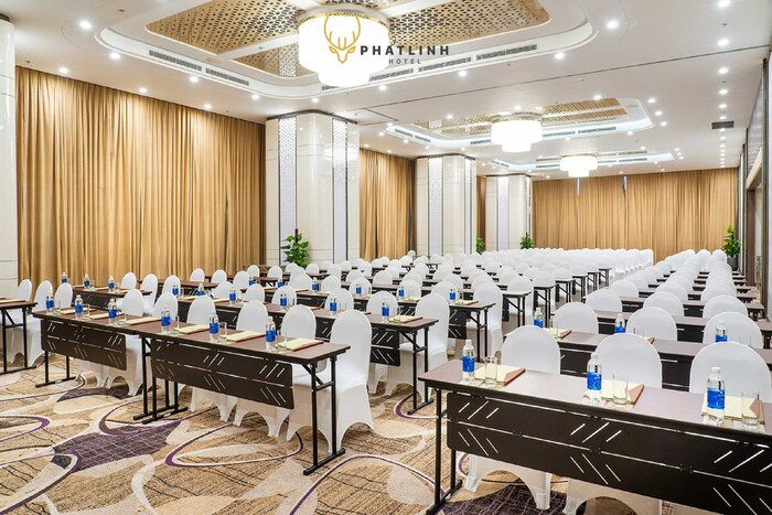 Không gian hội nghị lý tưởng tại khách sạn Phát Linh Hạ Long