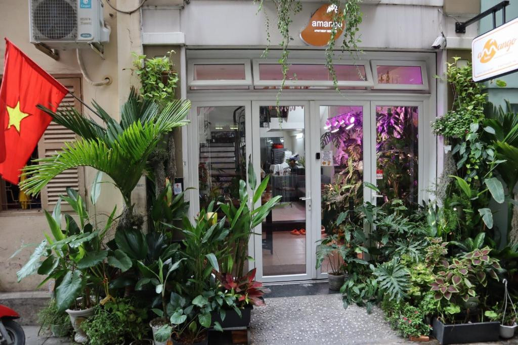Không gian nghỉ ngơi tại AMANGO HOSTEL