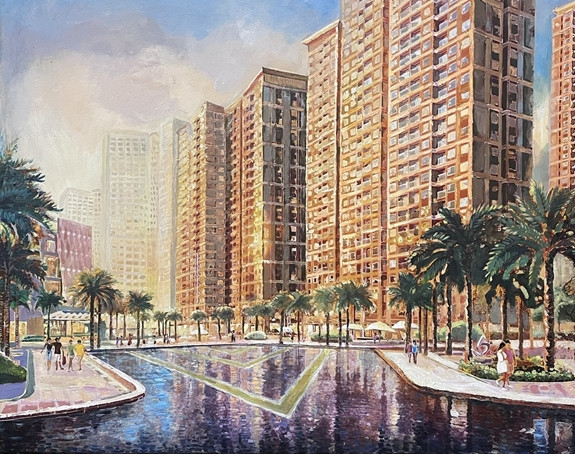 Không gian sang trọng tại Glory Heights