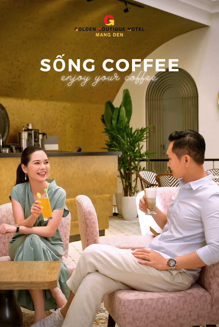Không gian sang trọng tại Sống Coffee