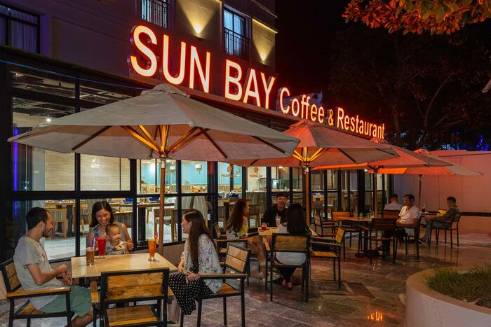 Không gian sang trọng trong từng phòng nghỉ tại Marina Bay Côn Đảo