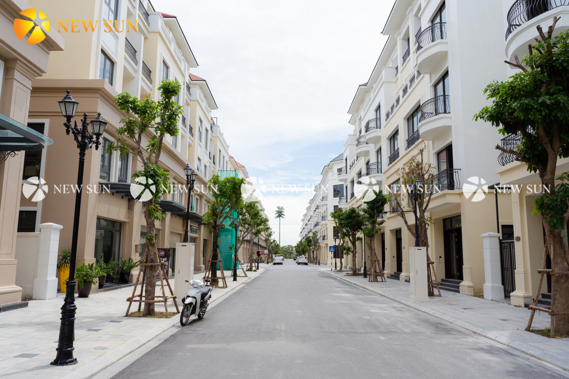 Không gian sống tại shophouse Vinhomes Ocean Park 2 rất thoáng đãng