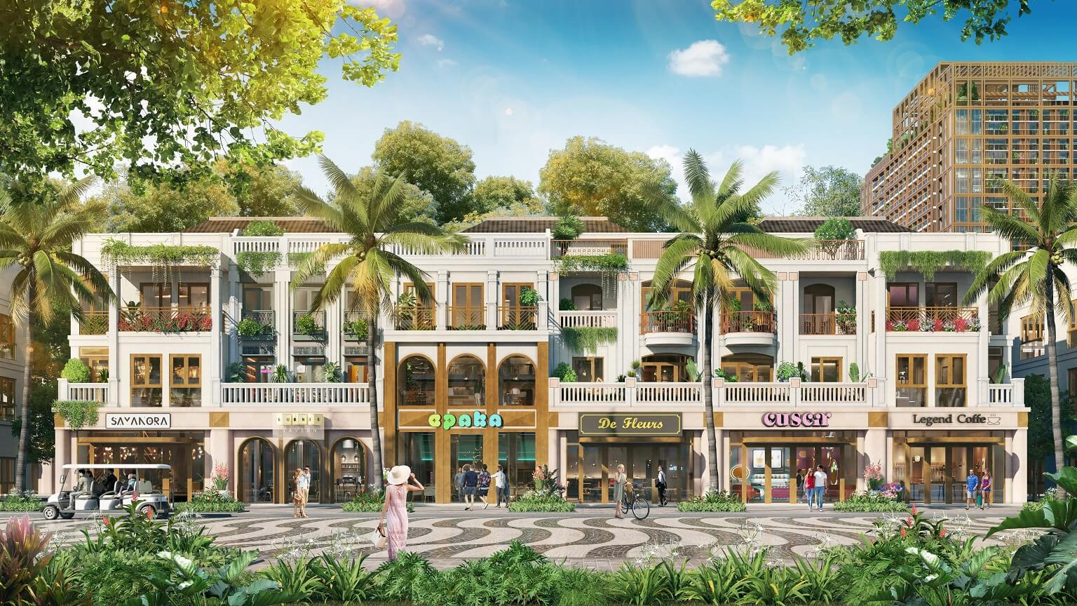 Không gian sống xanh tại Xanh Boutique