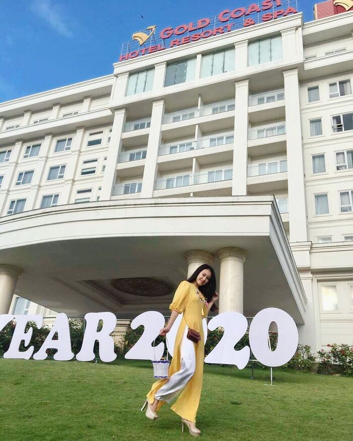Không gian thiên nhiên xanh mát tại Gold Coast Quảng Bình Resort