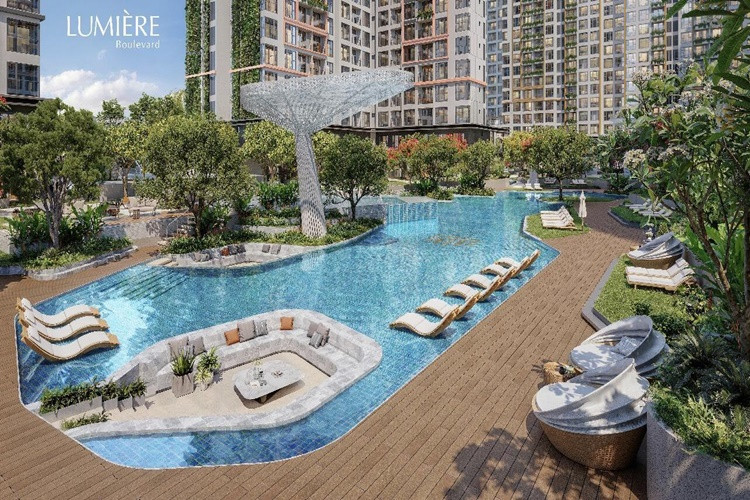 Không gian vui chơi cho trẻ tại Lumière Boulevard