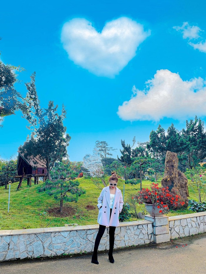 Không gian xanh tươi tại Resort Đăk Ke