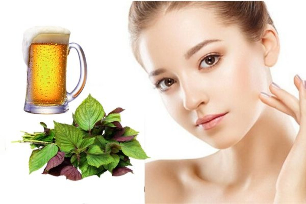 Không nên lạm dụng tía tô và bia để trị nám để tránh kích ứng da.