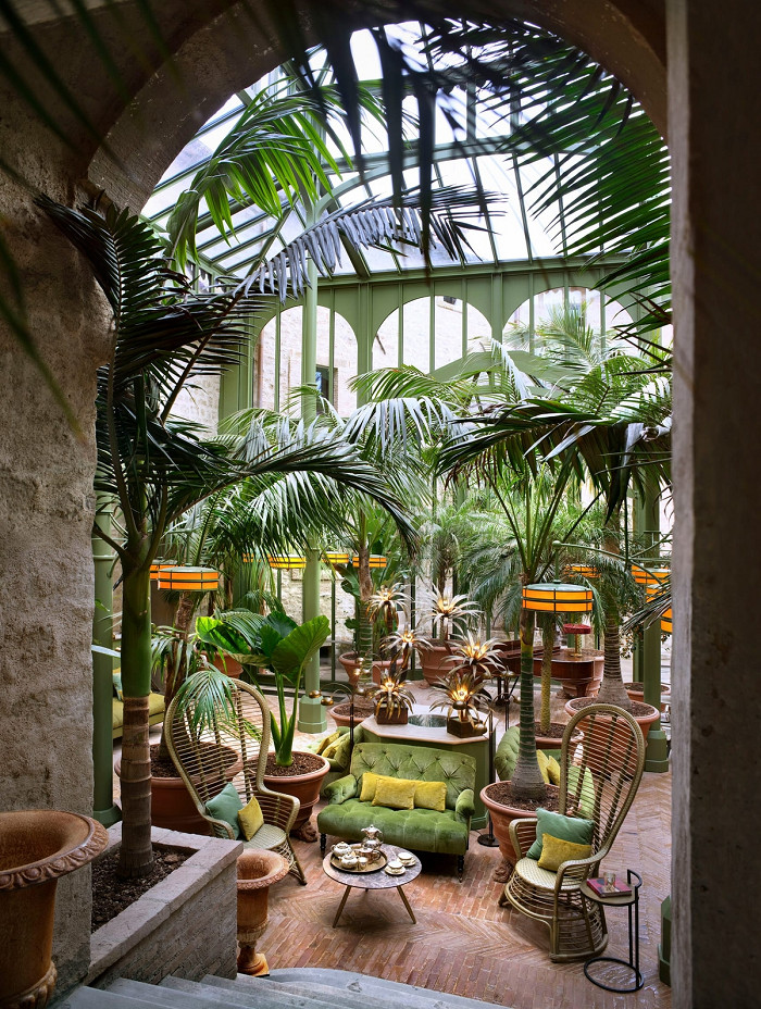 Khu nhà kính Palm Court