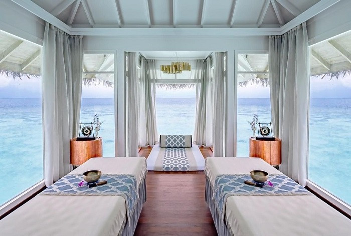 Khu spa gần gũi thiên nhiên của Anantara Kihavah