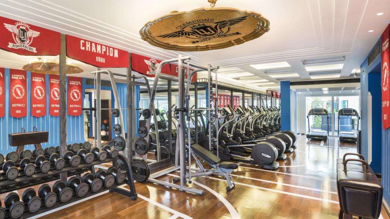 Khu vực phòng gym hiện đại của JW Marriott Phú Quốc