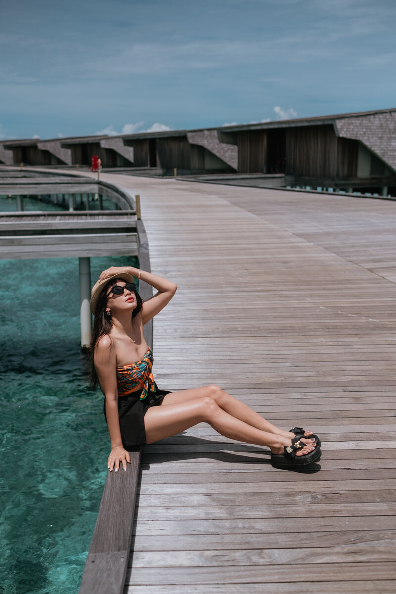 Khung cảnh từ biệt thự Knickerbocker – St. Regis Vommuli Maldives