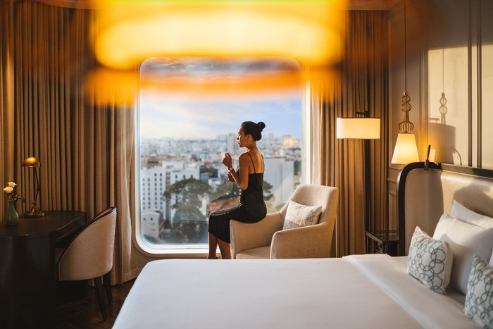 Khung cảnh từ phòng Sky Deluxe tại Hotel des Arts Sài Gòn