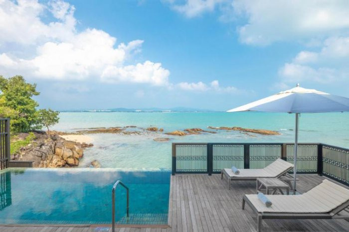 Khung cảnh tuyệt đẹp nhìn từ Grand Ocean Front Villa