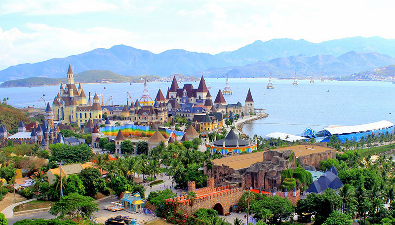 Khung cảnh tuyệt đẹp tại Nha Trang VinWonders