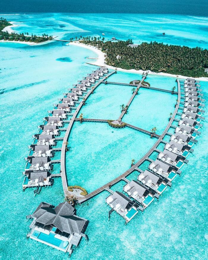 Vi vu khám phá khu nghỉ dưỡng Niyama Private Islands Maldives được bao bọc bởi biển xanh ấn tượng
