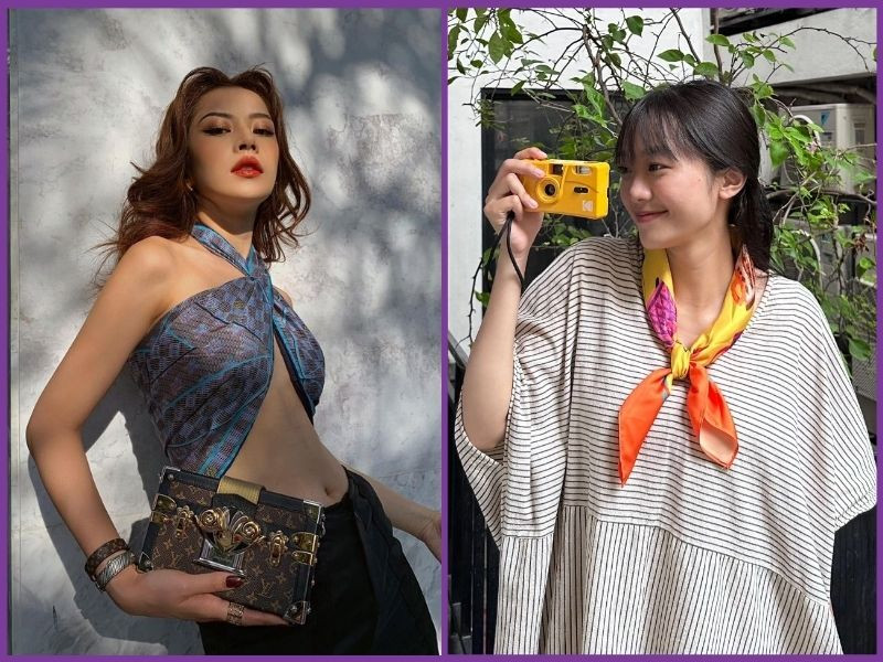 Kích thước khăn bandana