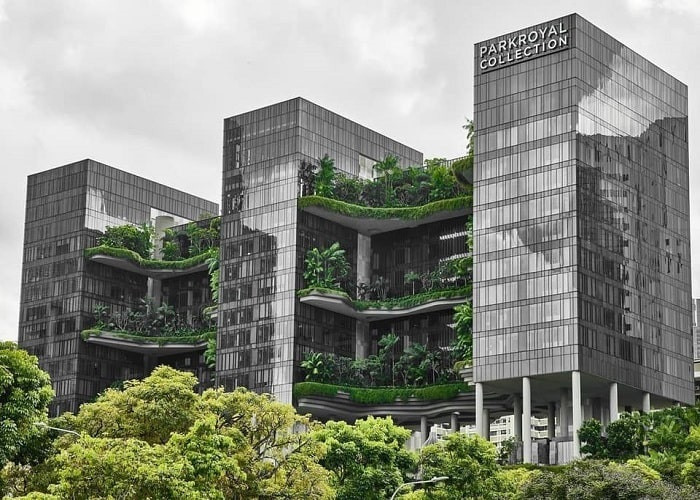 Kiến trúc độc đáo của khách sạn Parkroyal Collection Pickering