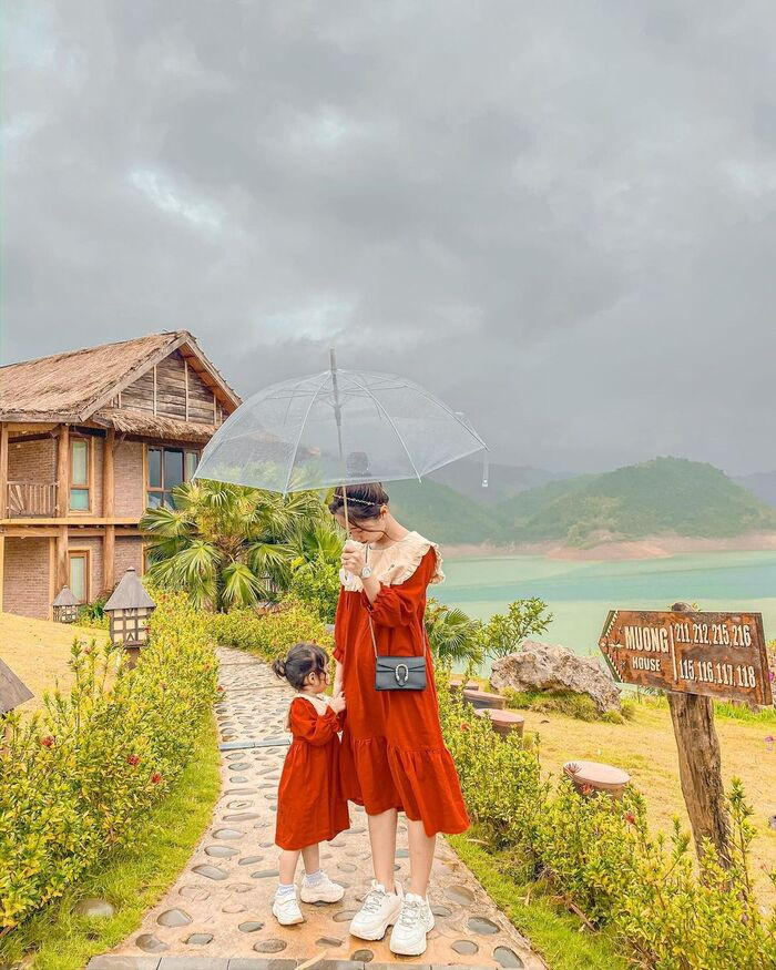 Kiến trúc độc đáo tại Mai Châu HideAway Resort