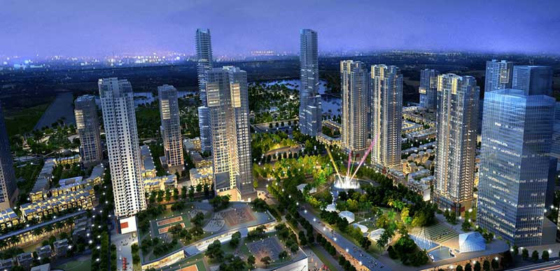 Kiến trúc hiện đại tại Vinhomes Sapphire