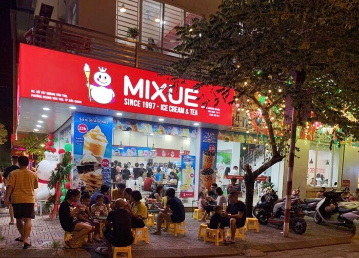Kinh doanh trà sữa nhượng quyền Mixue