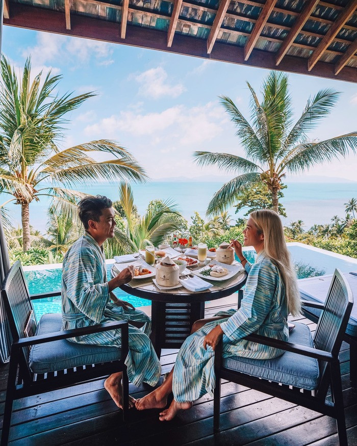 Koh Thai Kitchen tại Four Seasons Resort Koh Samui cung cấp thực đơn ẩm thực miền Nam Thái Lan