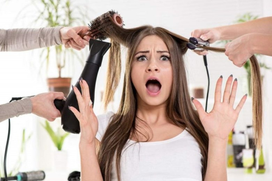 Lạm dụng hóa chất có thể gây gãy rụng tóc