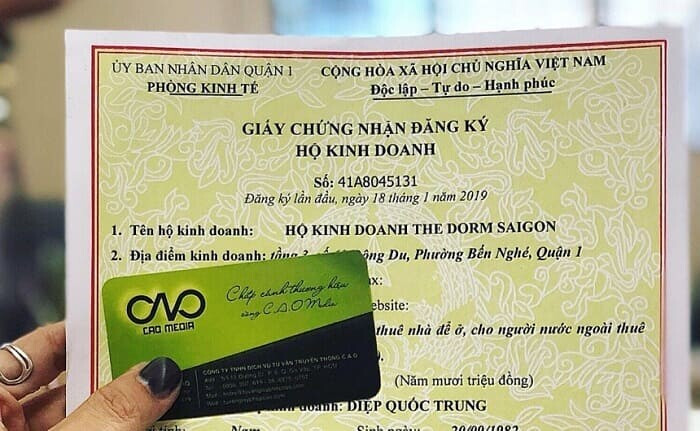 Làm giấy phép kinh doanh cần những gì?