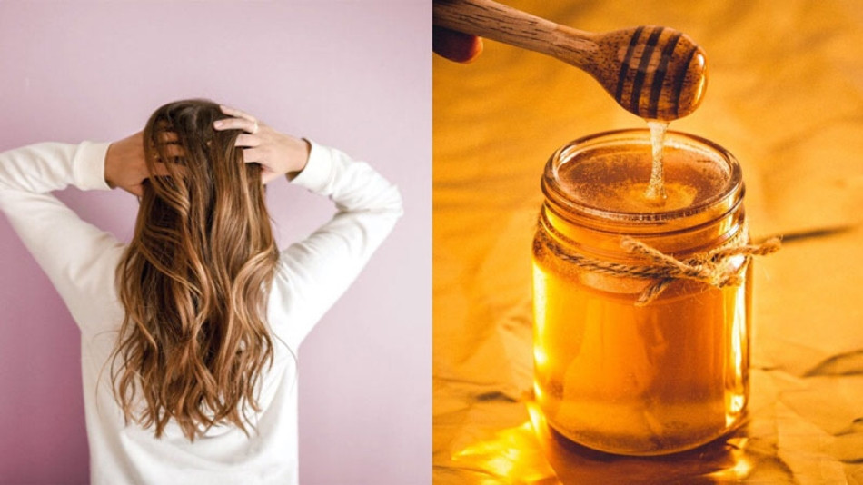 Làm mềm tóc với mật ong nguyên chất